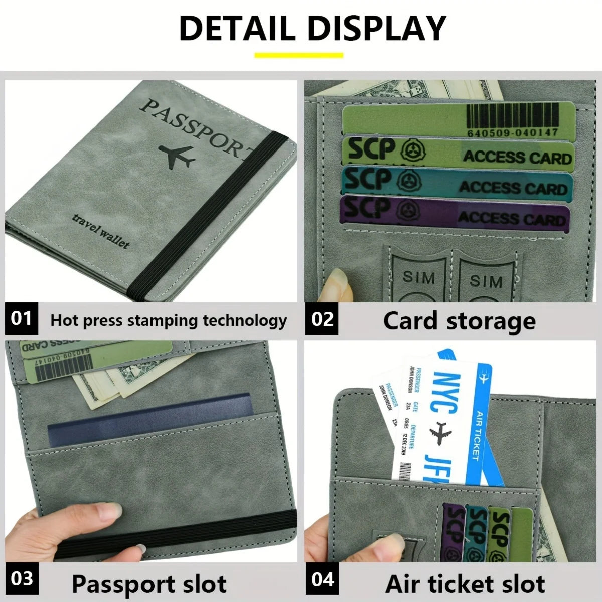 Novaway | Porte-passeport RFID
