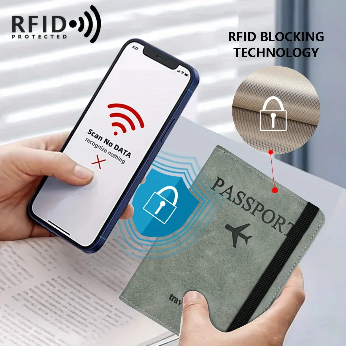Novaway | Porte-passeport RFID